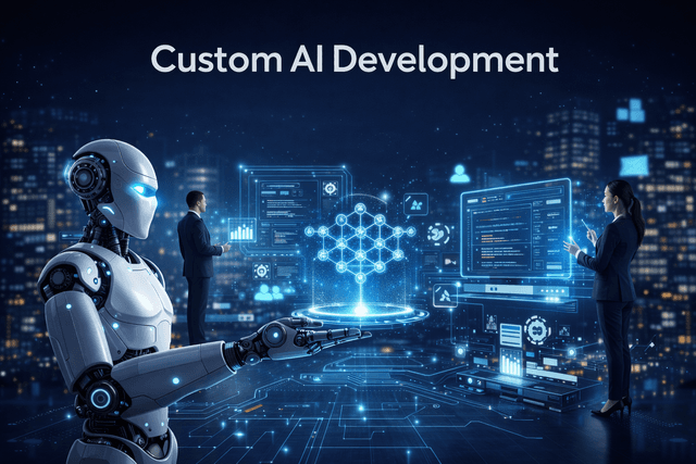 Customize Ai Custom AI Development — AI Solutions | Plexus Digitals | Plexus Digitals